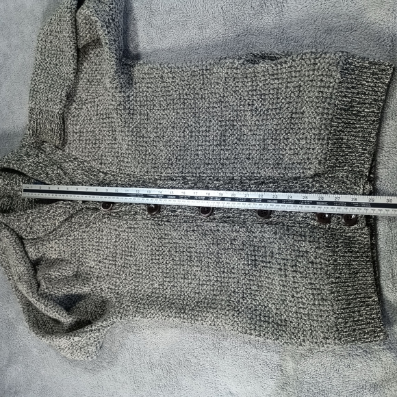 Paul Smith 100% Wool Chunky Knit Cardigan Size Large - Picture 9 of 11